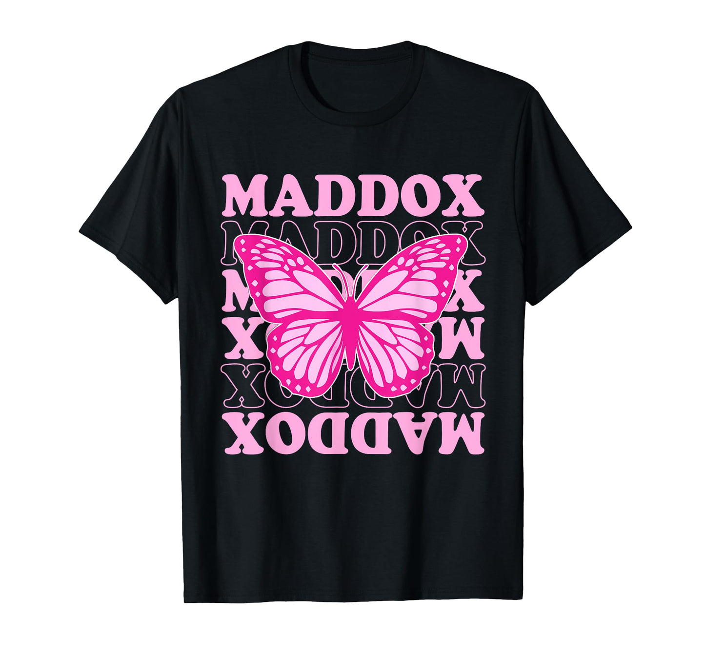 Retro Maddox First Name Personalized Maddox Groovy Vintage T-Shirt