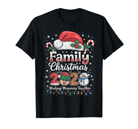 Family Christmas 2025 Matching Outfit Xmas Men Women Gifts T-Shirt