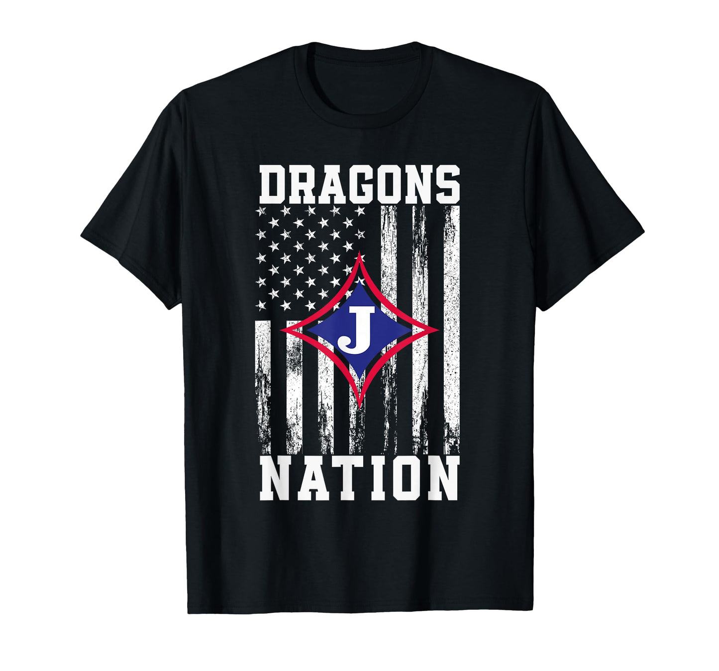 Jefferson Dragons Logo Nation HS T-Shirt