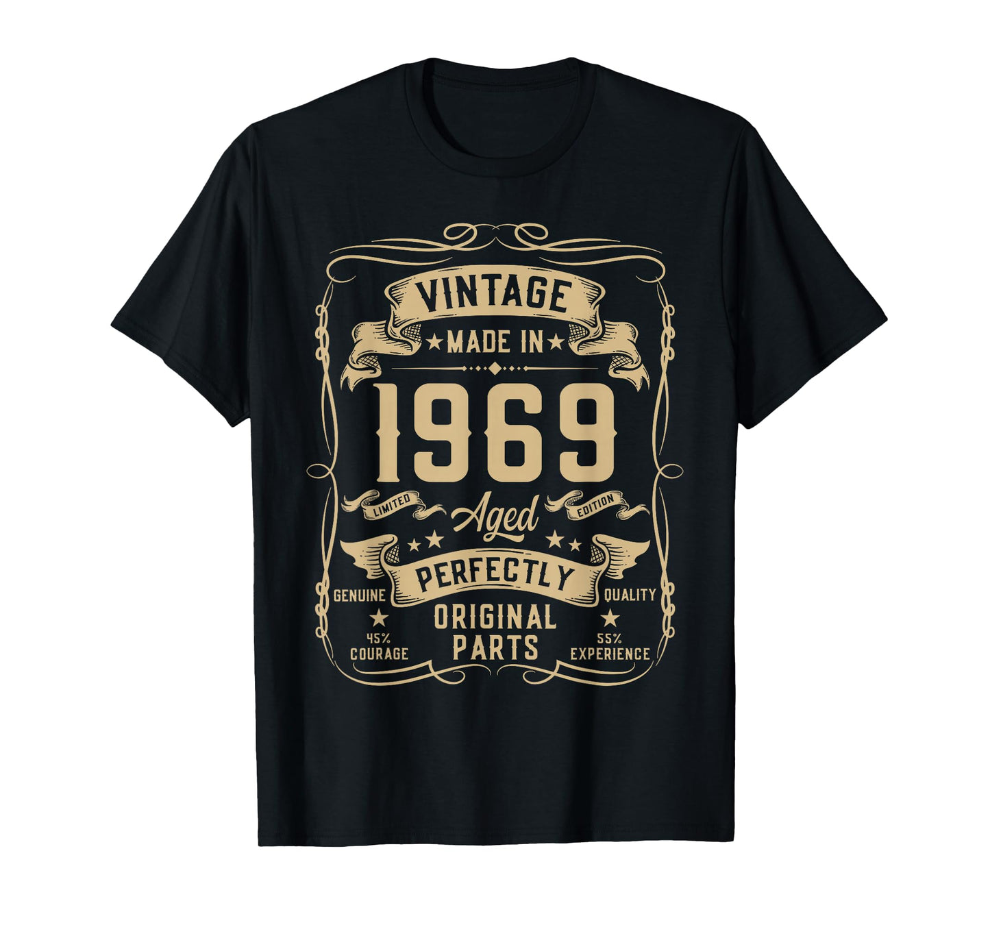 Vintage 1969 56yr 56th Birthday Gifts for Men 56 Years Old T-Shirt