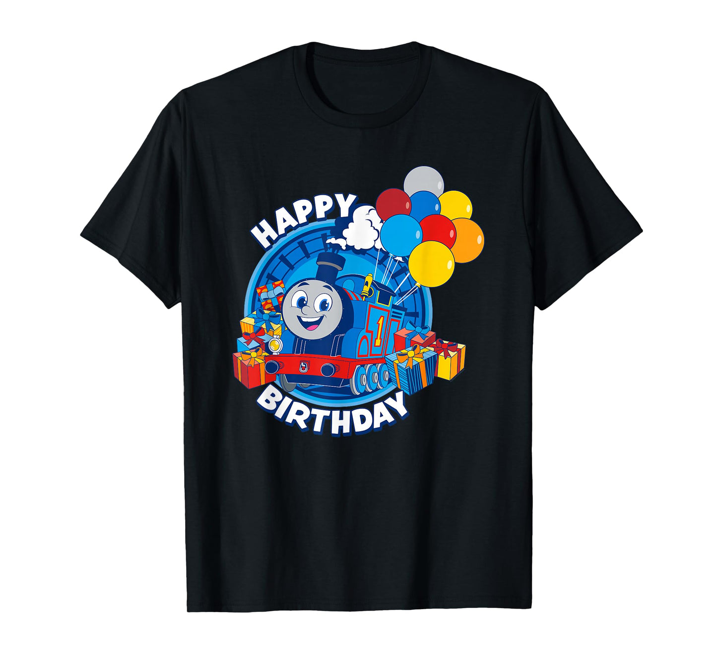 Thomas & Friends - Happy Birthday Balloons T-Shirt