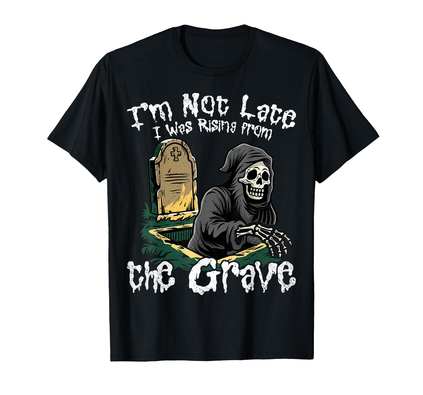 Rising from The Grave Halloween Spooky Haunted Season T-Shirt
