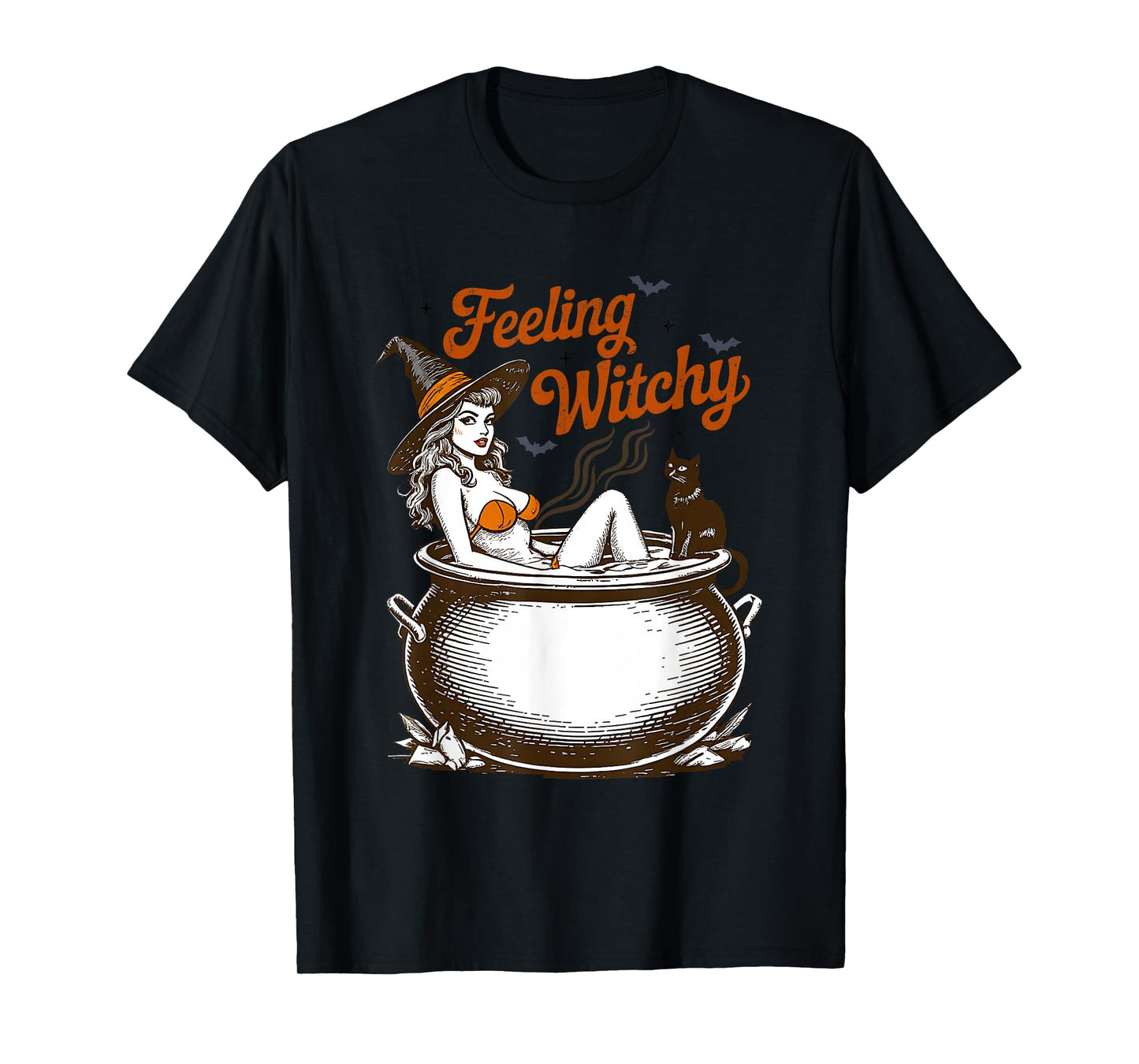 Amazing Spooky Creepy Halloween Witch T-Shirt