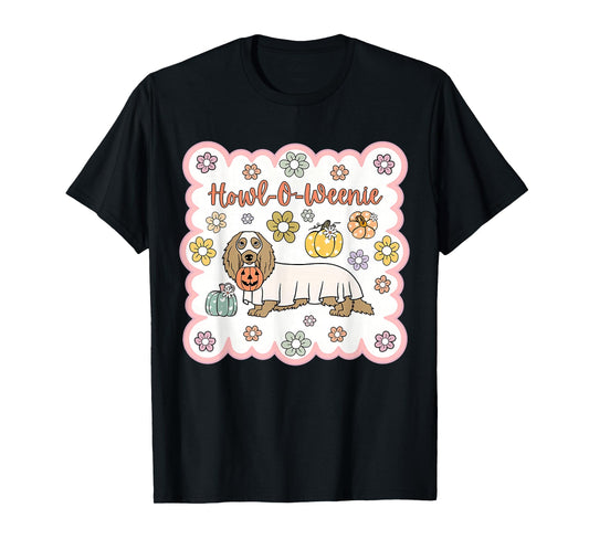Dachshund Happy Halloweiner Funny Halloween Dogs Lover T-Shirt