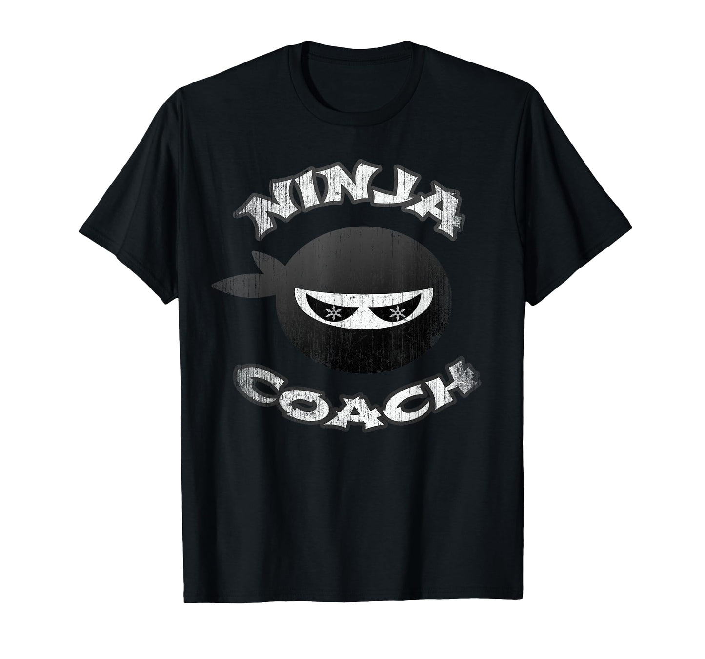 NINJA COACH Multitasking Team Trainer Speaker Gym Motivator T-Shirt