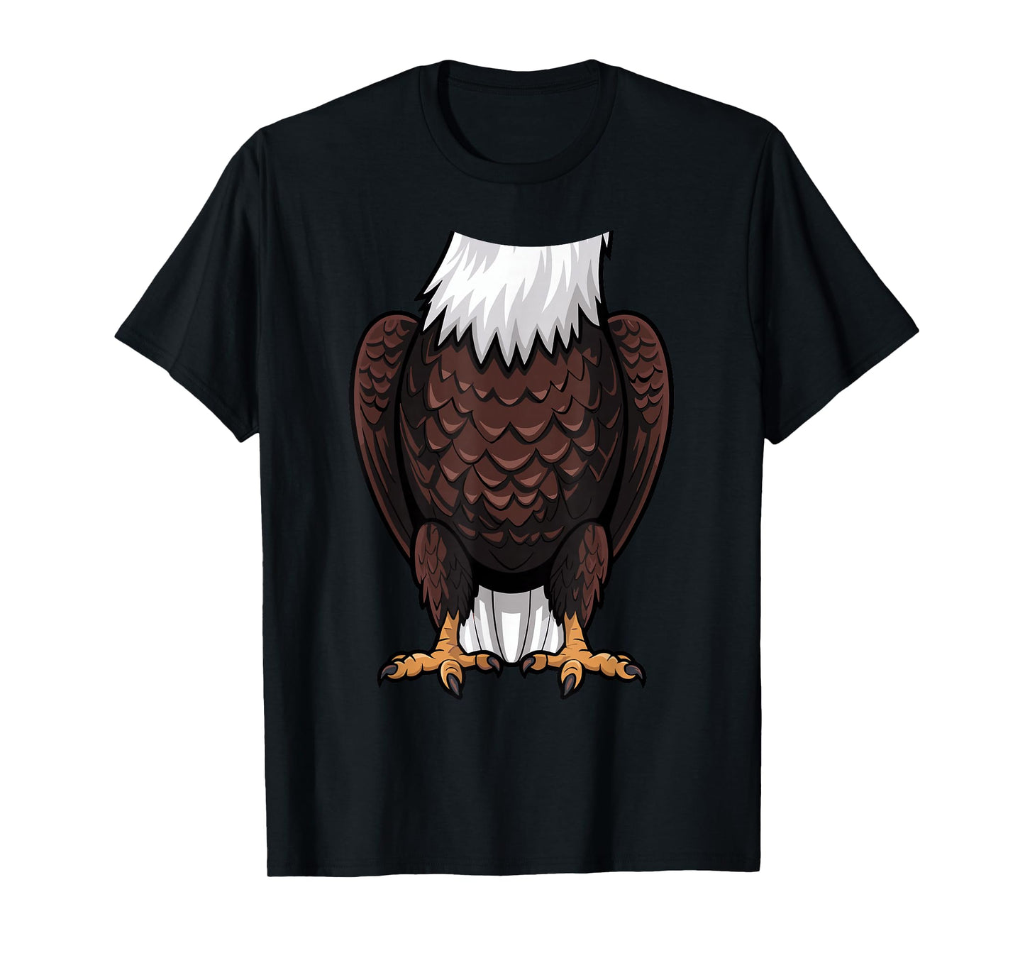 Bald Eagle Halloween Outfit Funny Simple Kids Costume Idea T-Shirt