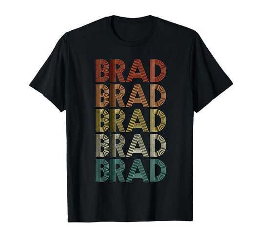 Brad Retro Vintage T-Shirt