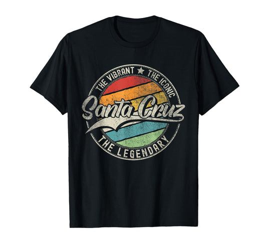 Santa Cruz CA | California | Vintage Distressed T-Shirt