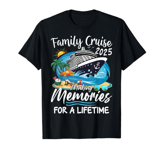 Family Cruise 2025 Vacation Family Reunion Cruise Ship Party T-Shirt