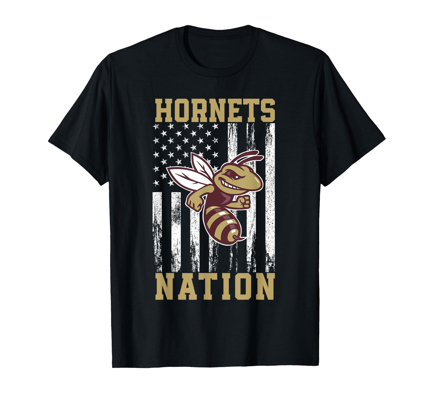 Licking Heights Hornets Logo Nation HS T-Shirt
