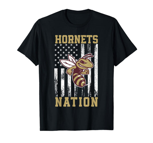 Licking Heights Hornets Logo Nation HS T-Shirt
