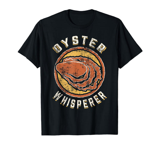 Oyster Whisperer Vintage Classic Retro Animal Love T-Shirt