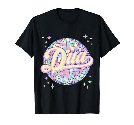 Dua Personalized Name 80s I Love Dua Vintage T-Shirt