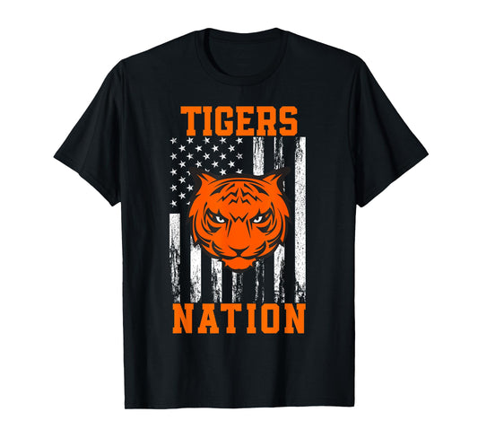 Waynesville Tigers Logo Nation HS T-Shirt