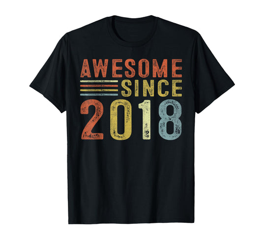 7 Year Old BDay Decorations Son Boy 7yr 2018 7th Birthday T-Shirt