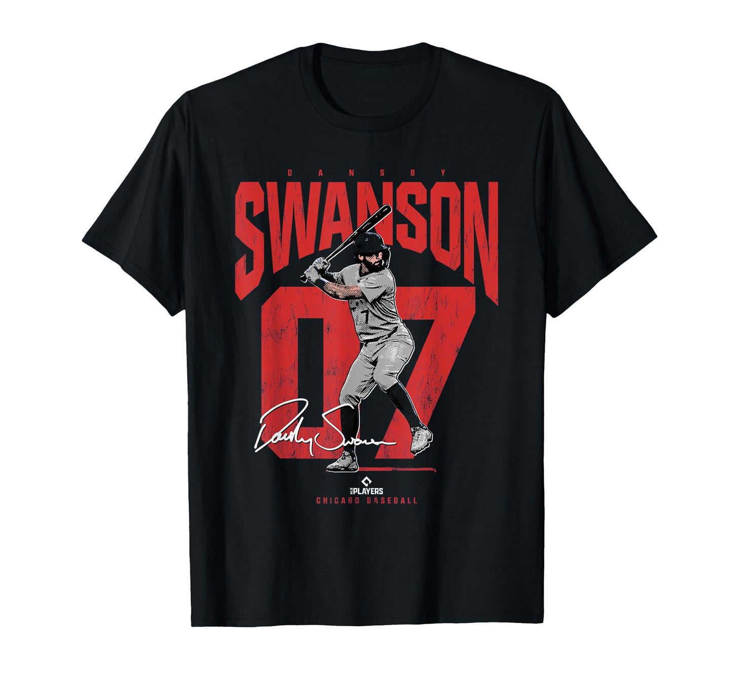 Dansby Swanson | Chicago Baseball Players | MLBDSW3921 T-Shirt