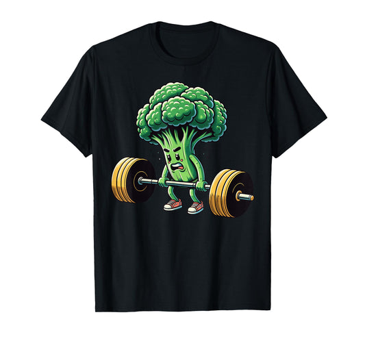 Deadlift Tshirt Broccoli Gym Fitness Motivation Bodybuilding T-Shirt