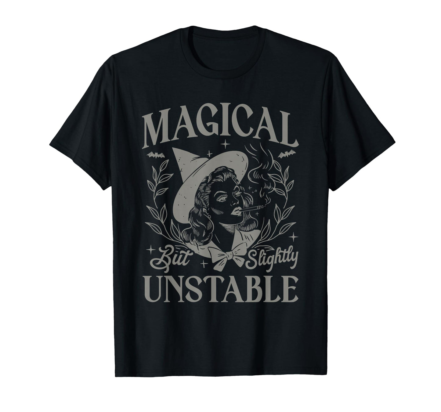 Magical Witch Vintage Art T-Shirt