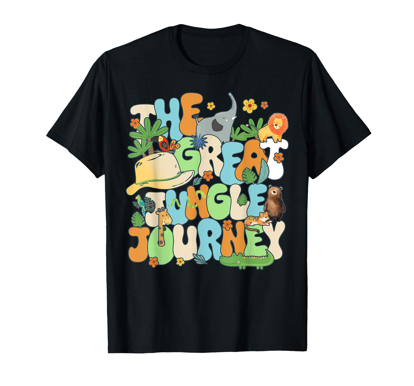 The Great Jungle Journey VBS 2025 Summer Bible Camp T-Shirt