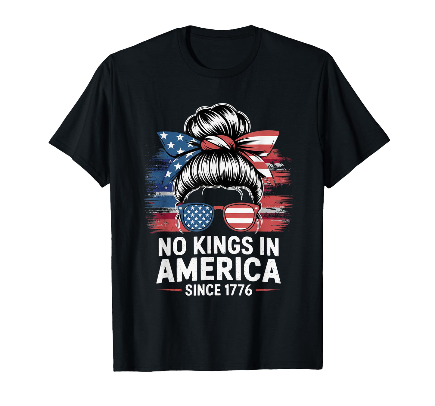 womens no kings in america day, since 1776 fight oligarchy T-Shirt