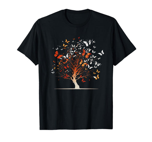 Butterfly Tree funny butterfly T-Shirt