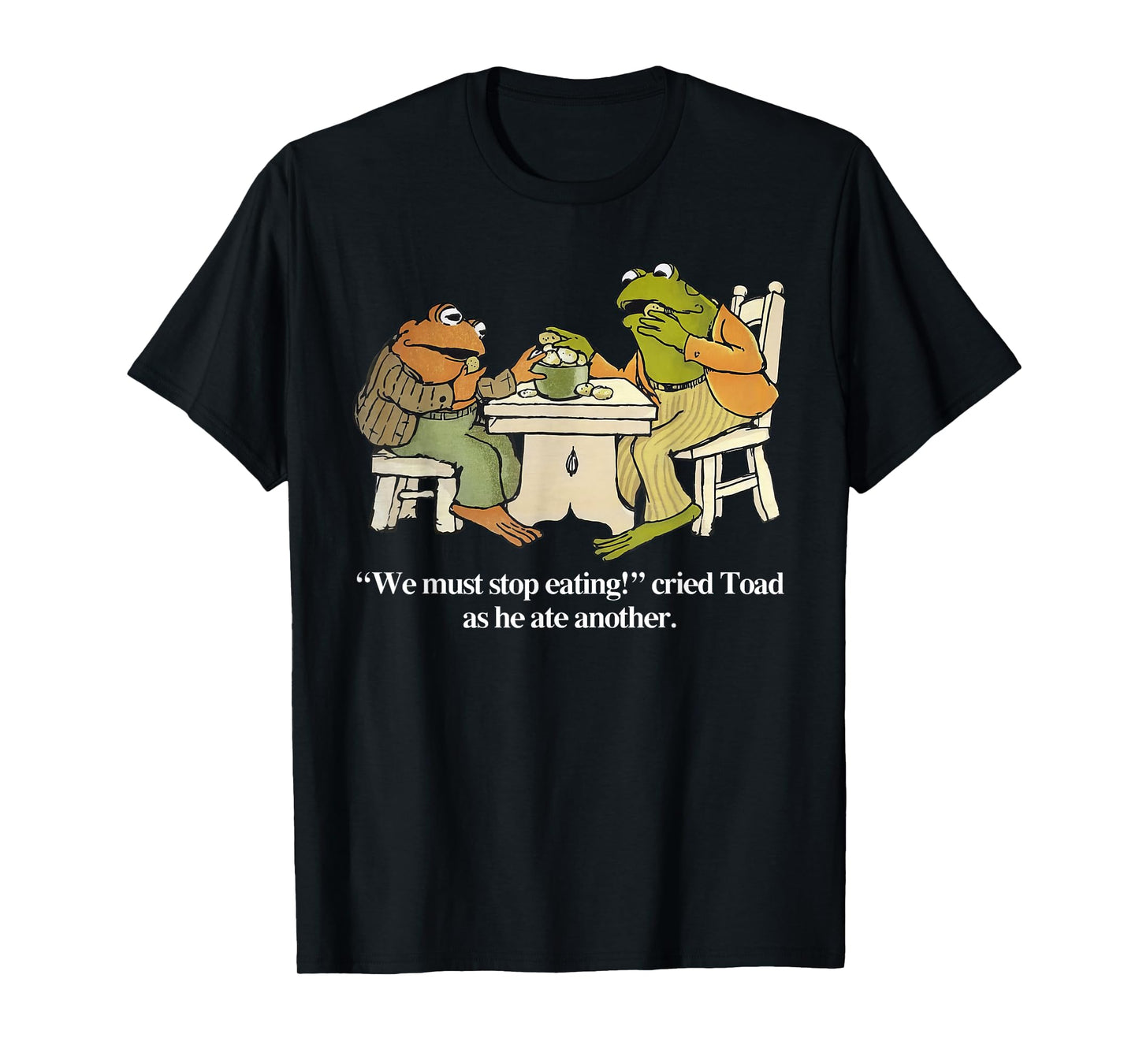 We Must Tee Stop Eating Toad As He Ate Another Frog Men T-Shirt
