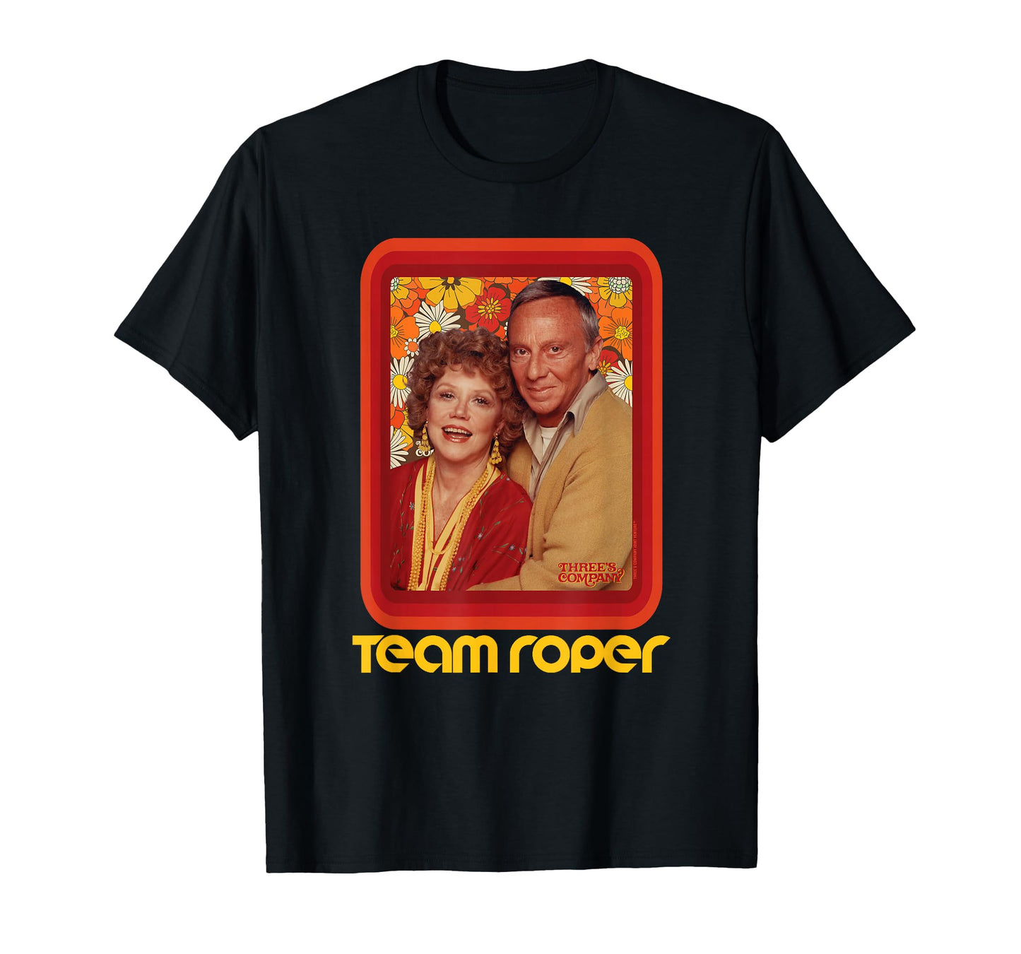 Team Roper! Three's Company Stanley & Helen Roper Retro T-Shirt