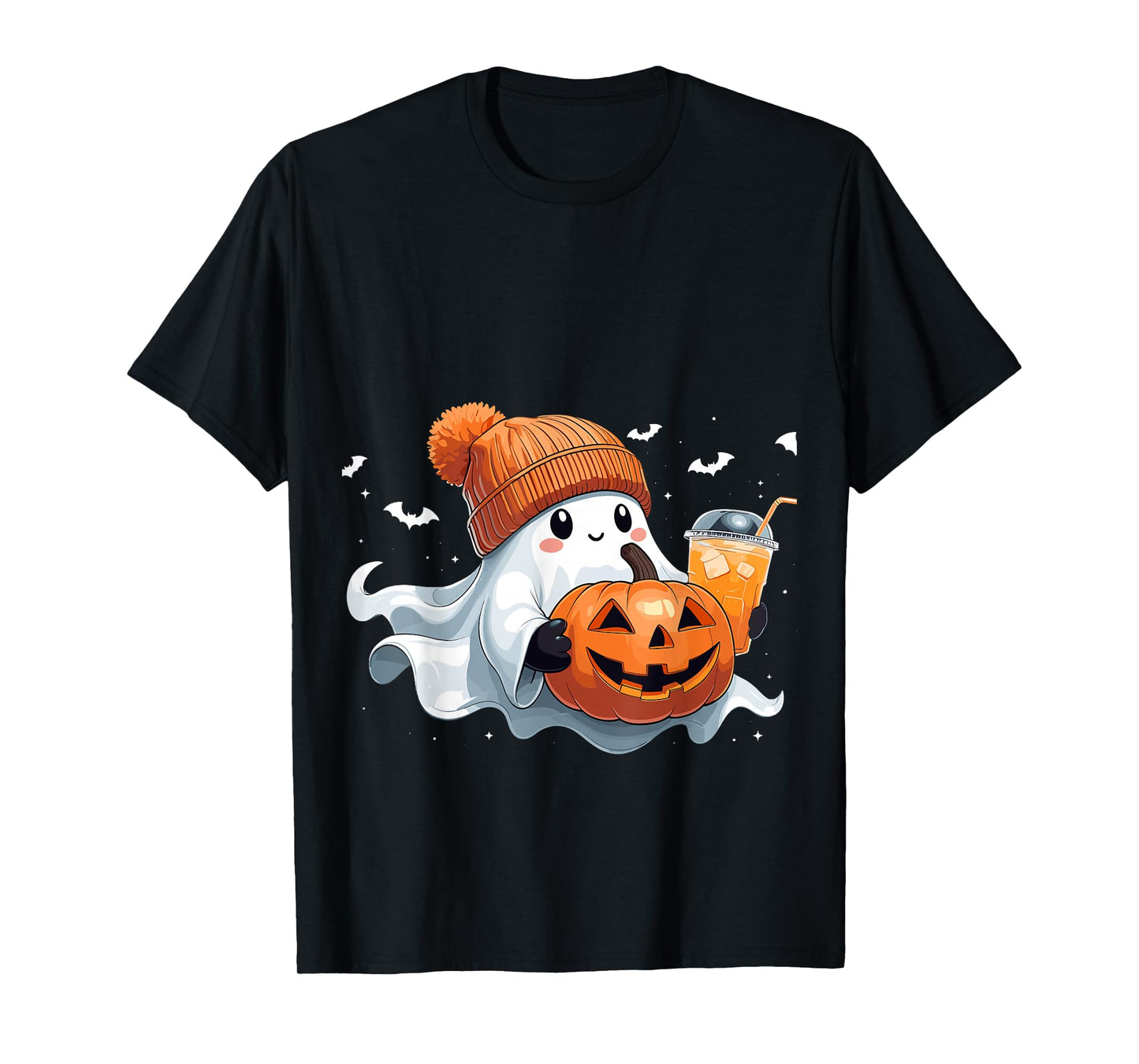 Cute Ghost Halloween Costume Funny Spooky Season T-Shirt