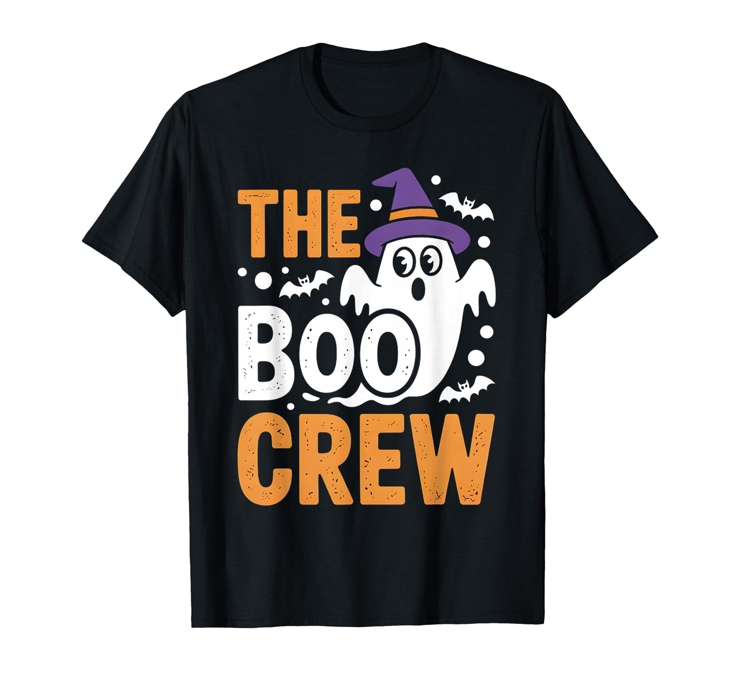 Halloween Ghost The Boo Crew Costume Matching Women Gifts T-Shirt