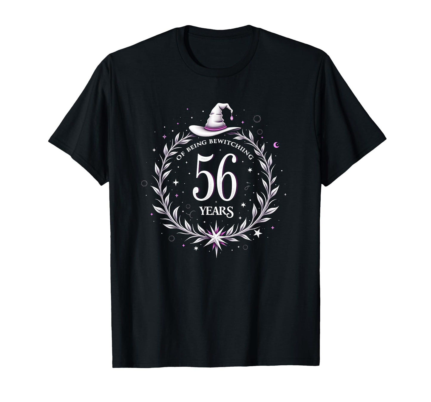 Birthday Gift: 56 Years of Being Bewitching Celebration T-Shirt