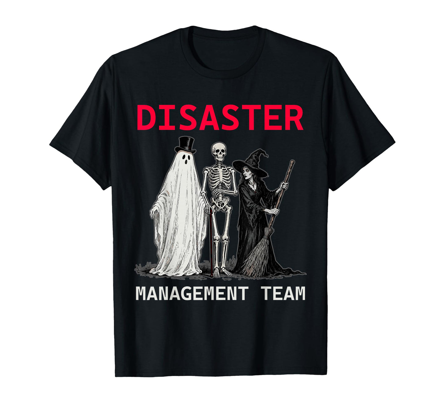 Gothmas Gothic Academia Halloween Christmas Disaster Team T-Shirt