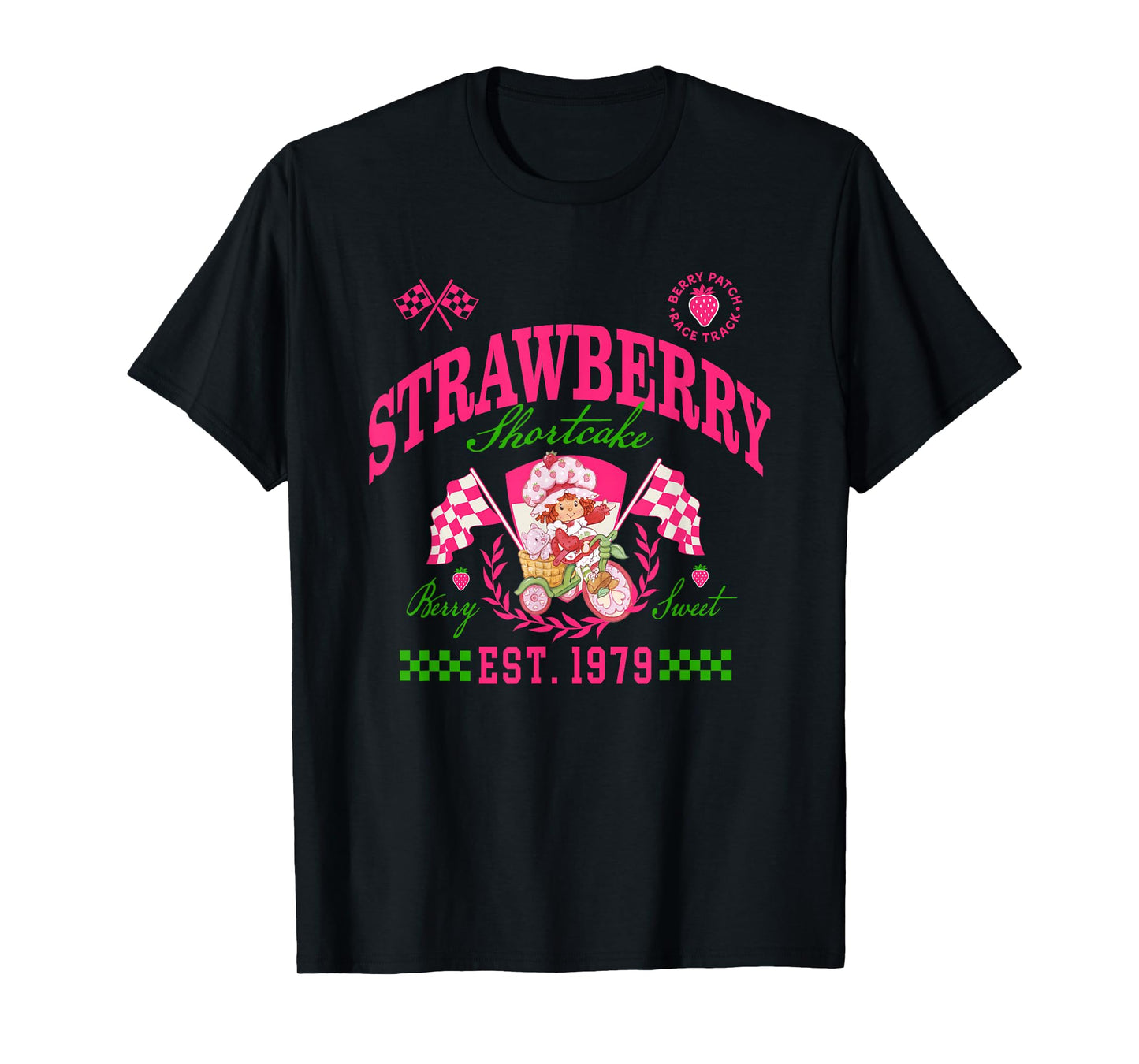 Strawberry Shortcake Berry Sweet Race Track Est. 1979 T-Shirt