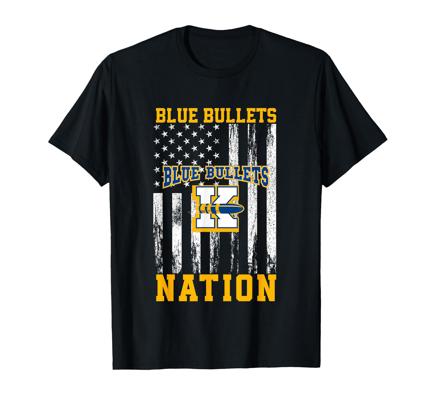 Knoxville Blue Bullets Logo Nation HS T-Shirt
