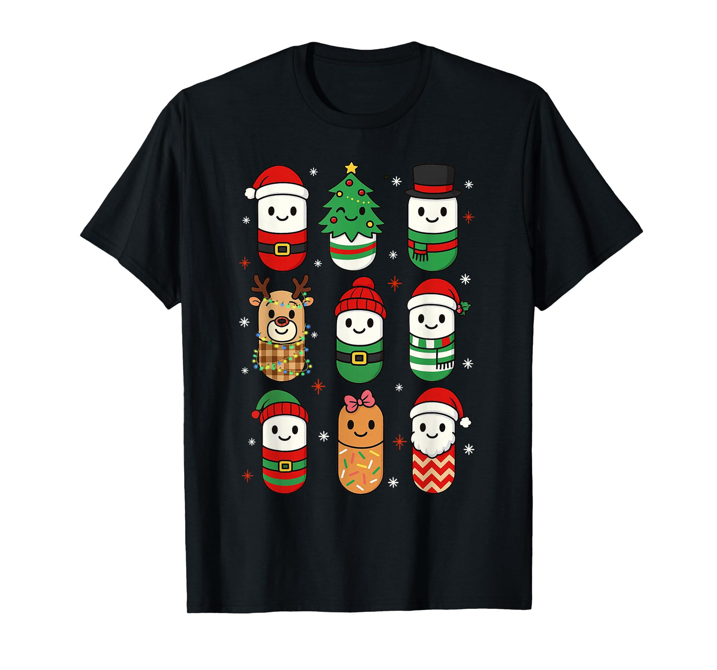 Pharmacy Christmas Xmas Vibes Pharmacist Pharm Tech T-Shirt