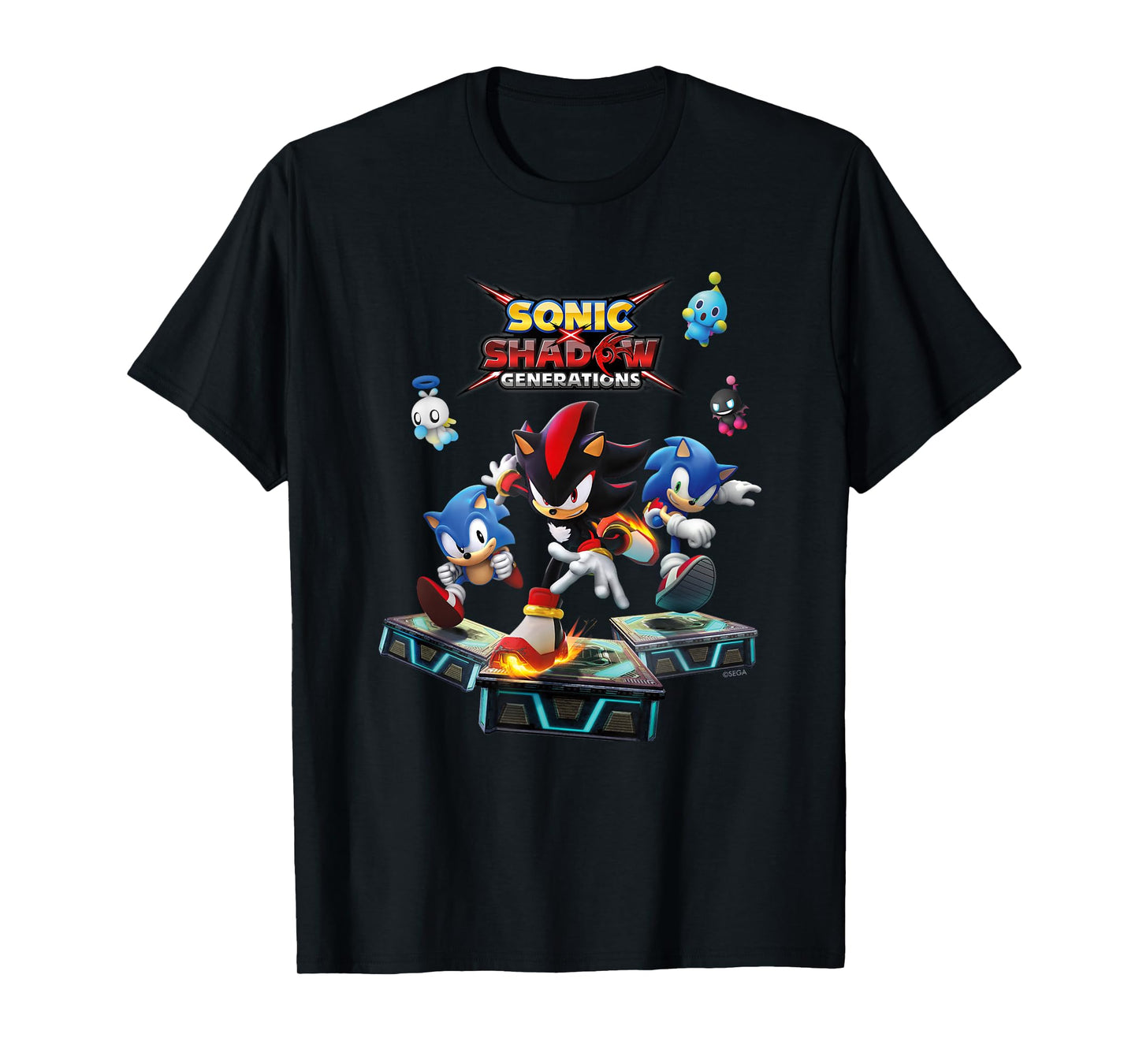 Sonic the Hedgehog, Sonic X Shadow Generations - Key Art T-Shirt
