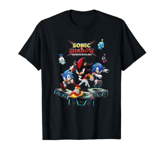 Sonic the Hedgehog, Sonic X Shadow Generations - Key Art T-Shirt
