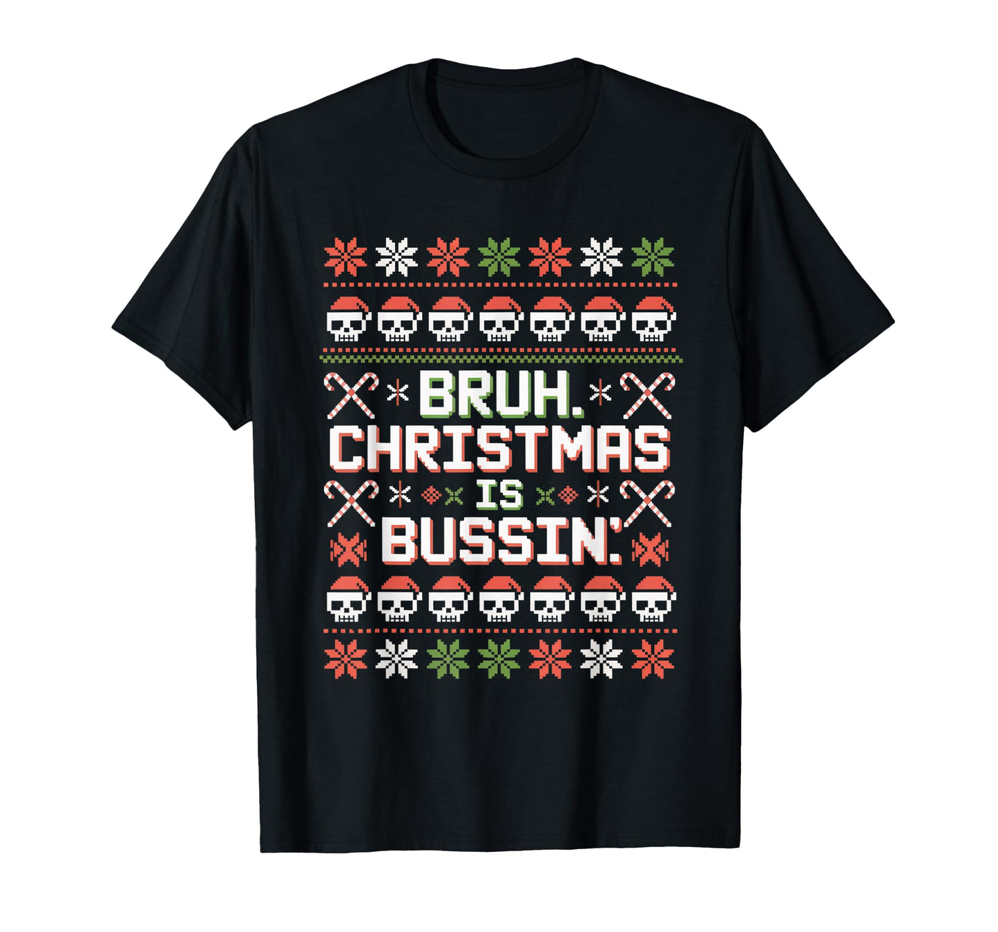 Funny Gen Alpha Gen Z Slang Funny Christmas Sweater T-Shirt
