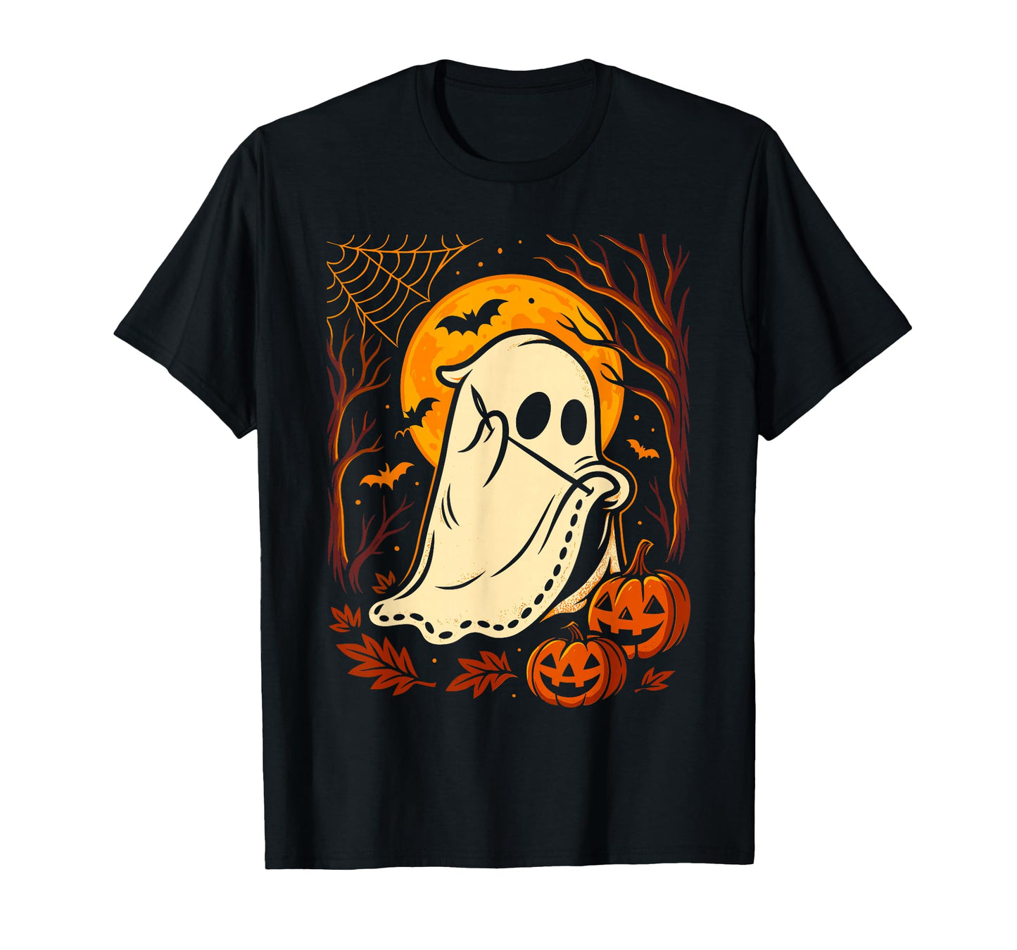 Sewing Ghost Costume for Women, Cute Quilting Halloween T-Shirt