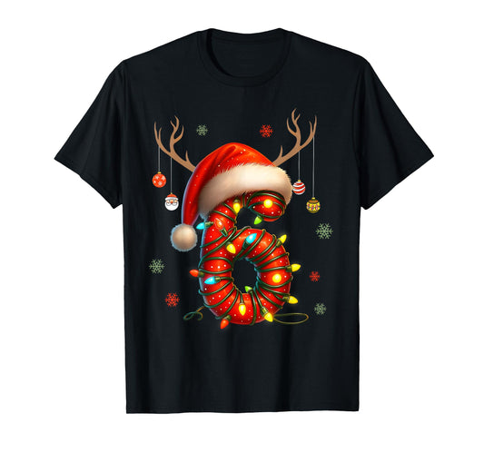 6 7 Six Seven Gen Z Alpha Merry Christmas Holiday Couples T-Shirt