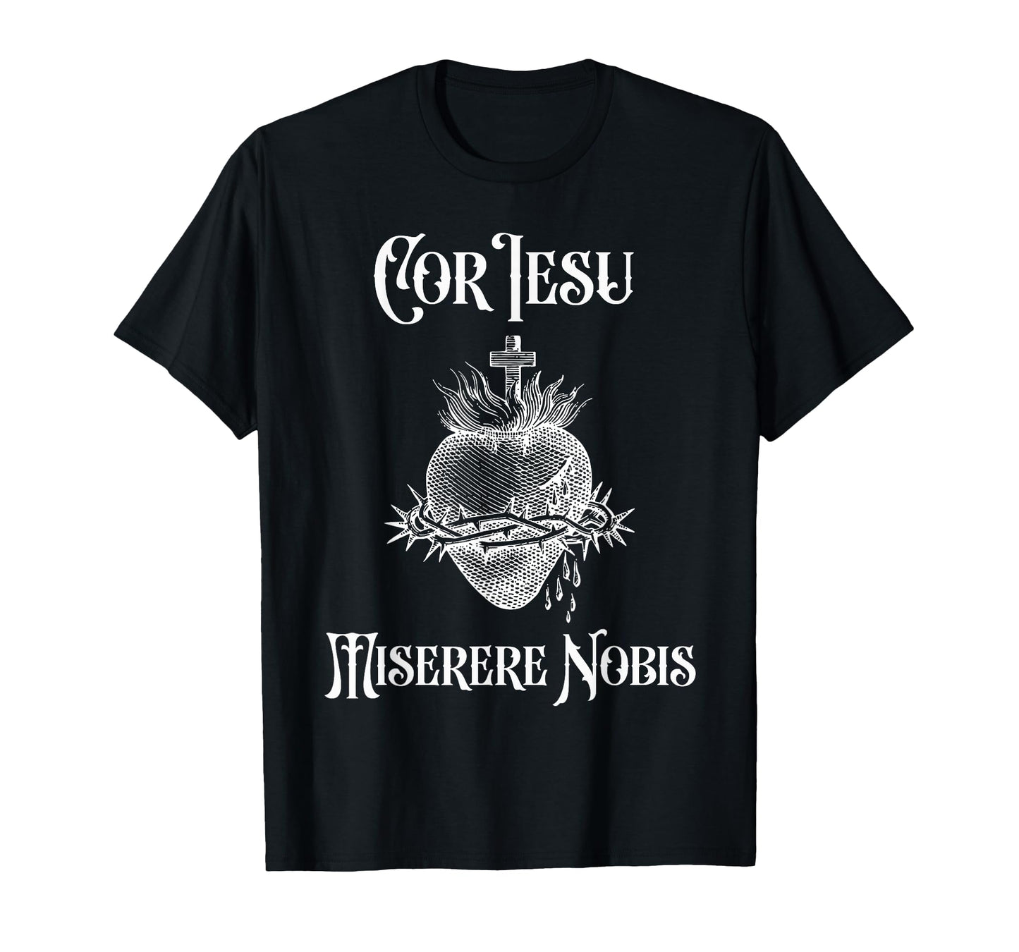 Jesus Sacred Heart Catholic Religious Christ Jesus Lover T-Shirt