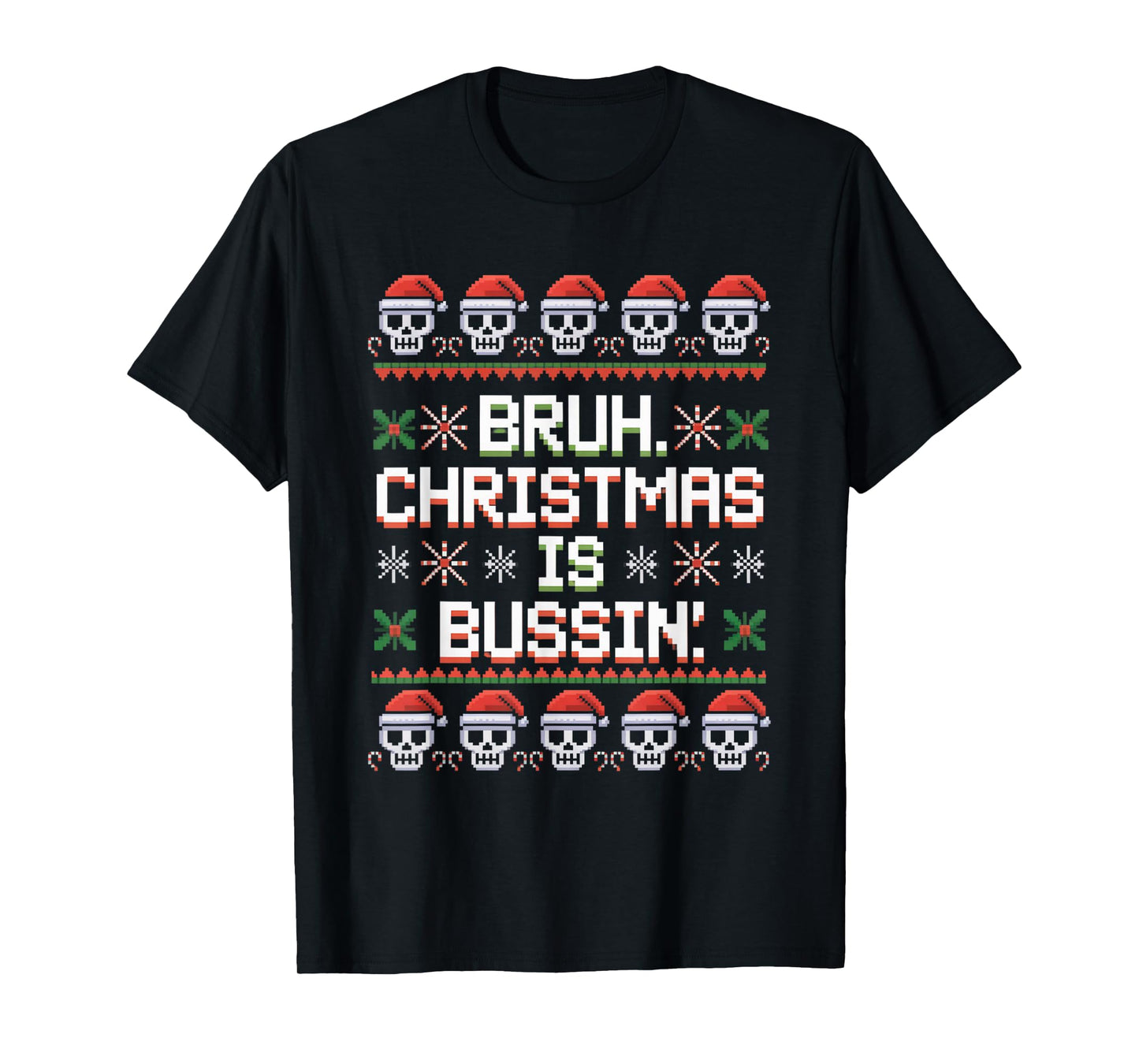 Funny Gen Alpha Gen Z Slang Funny Christmas Sweater T-Shirt