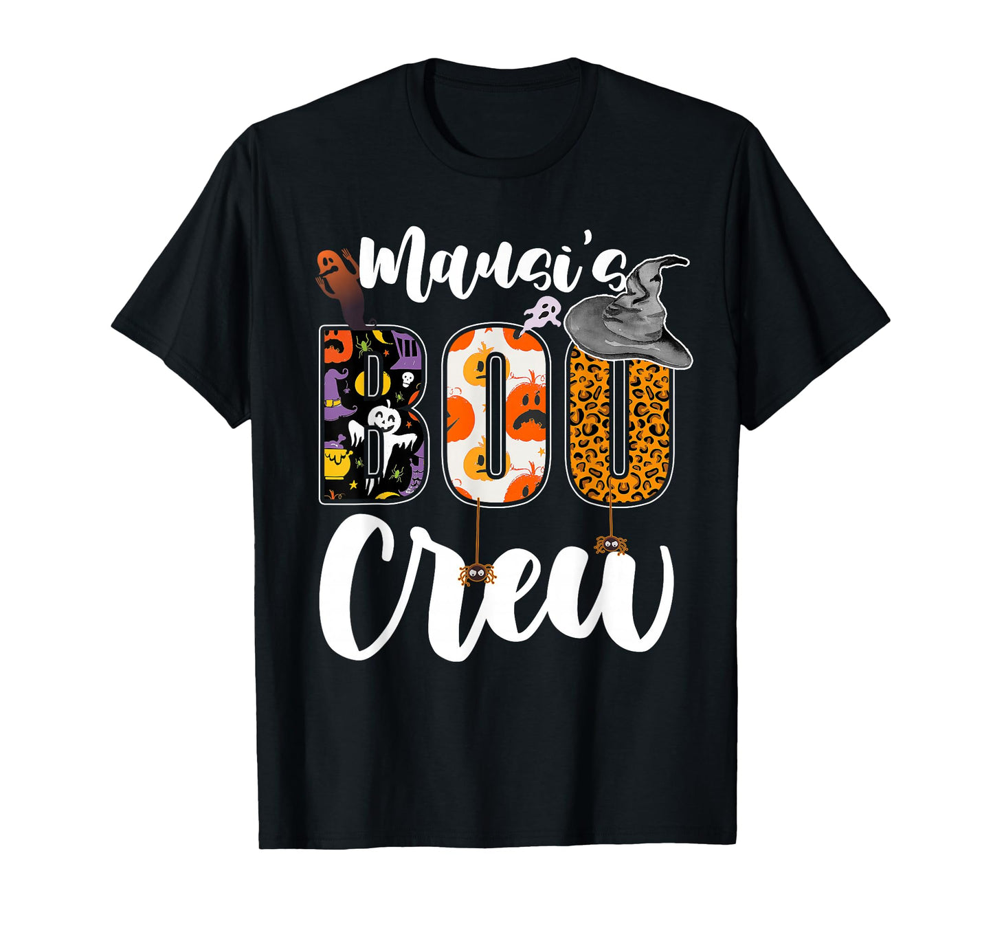 Mausi's Boo Crew Halloween Aunt Nephew Niece Matching T-Shirt