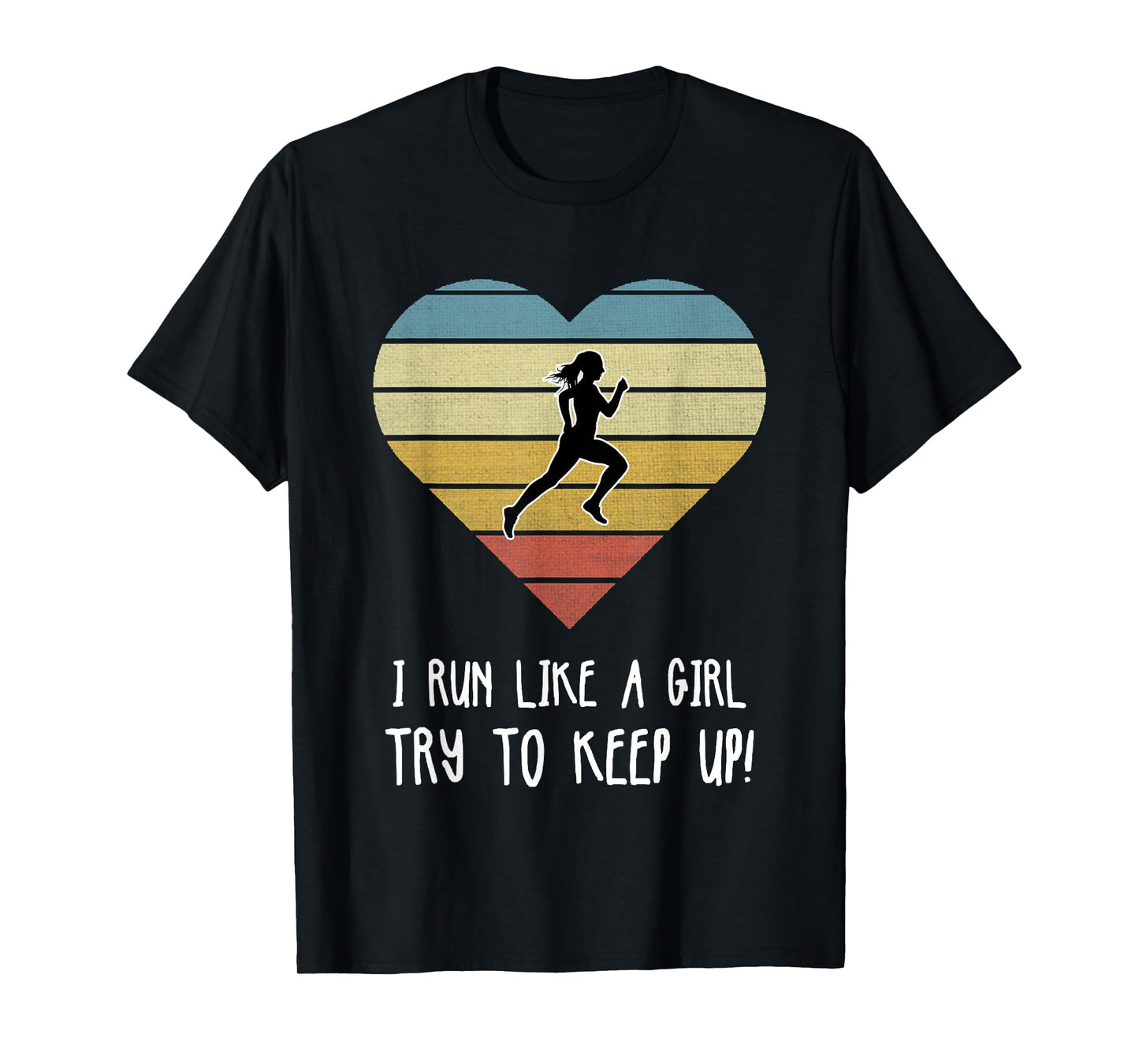 Girls Running & Jogging Gift T-Shirt
