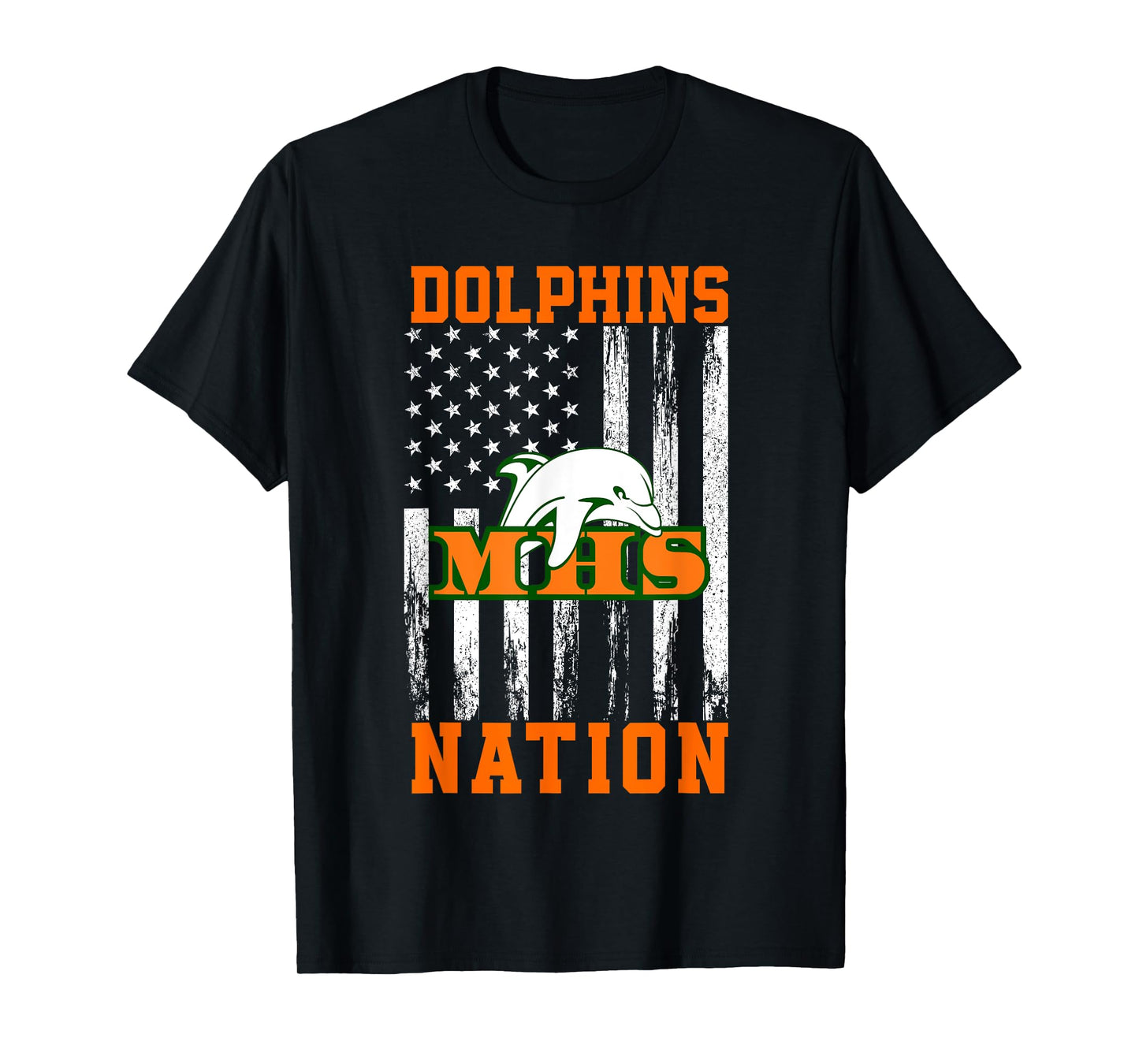 Mosley Dolphins Logo Nation HS T-Shirt