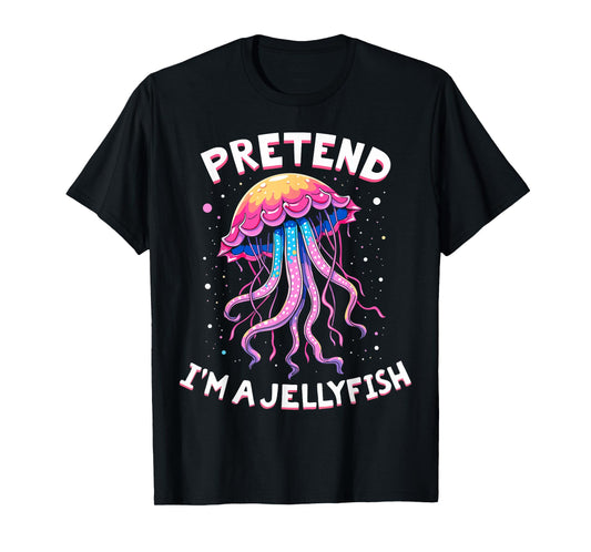 Pretend I'm A Jellyfish Ocean-Themed Costume T-Shirt