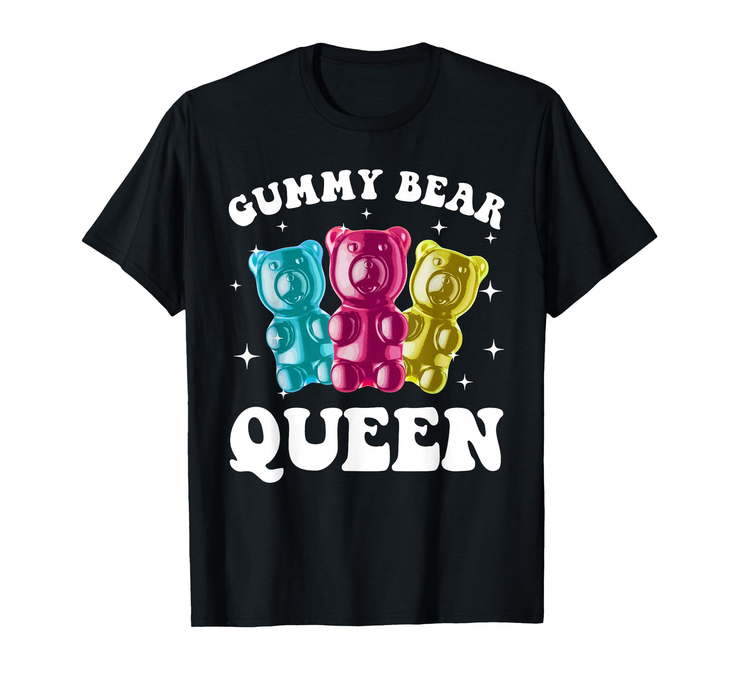 Cute Gummy Bear Art For Women Girls Gummy Bear Lover Gummies T-Shirt