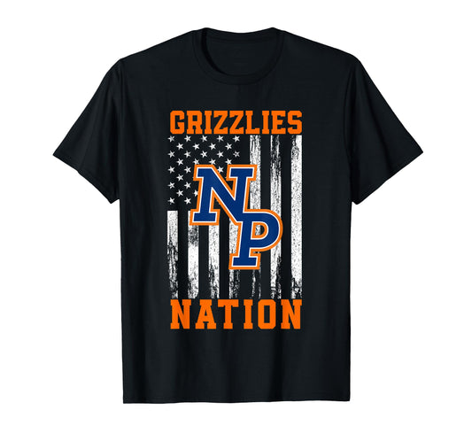 North Point Grizzlies Logo Nation HS T-Shirt