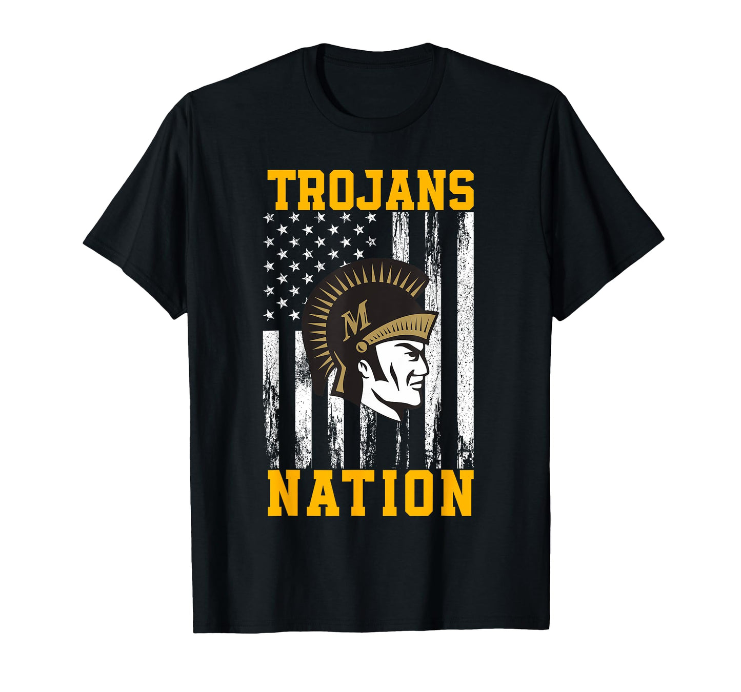 Millington Central Trojans Logo Nation HS T-Shirt