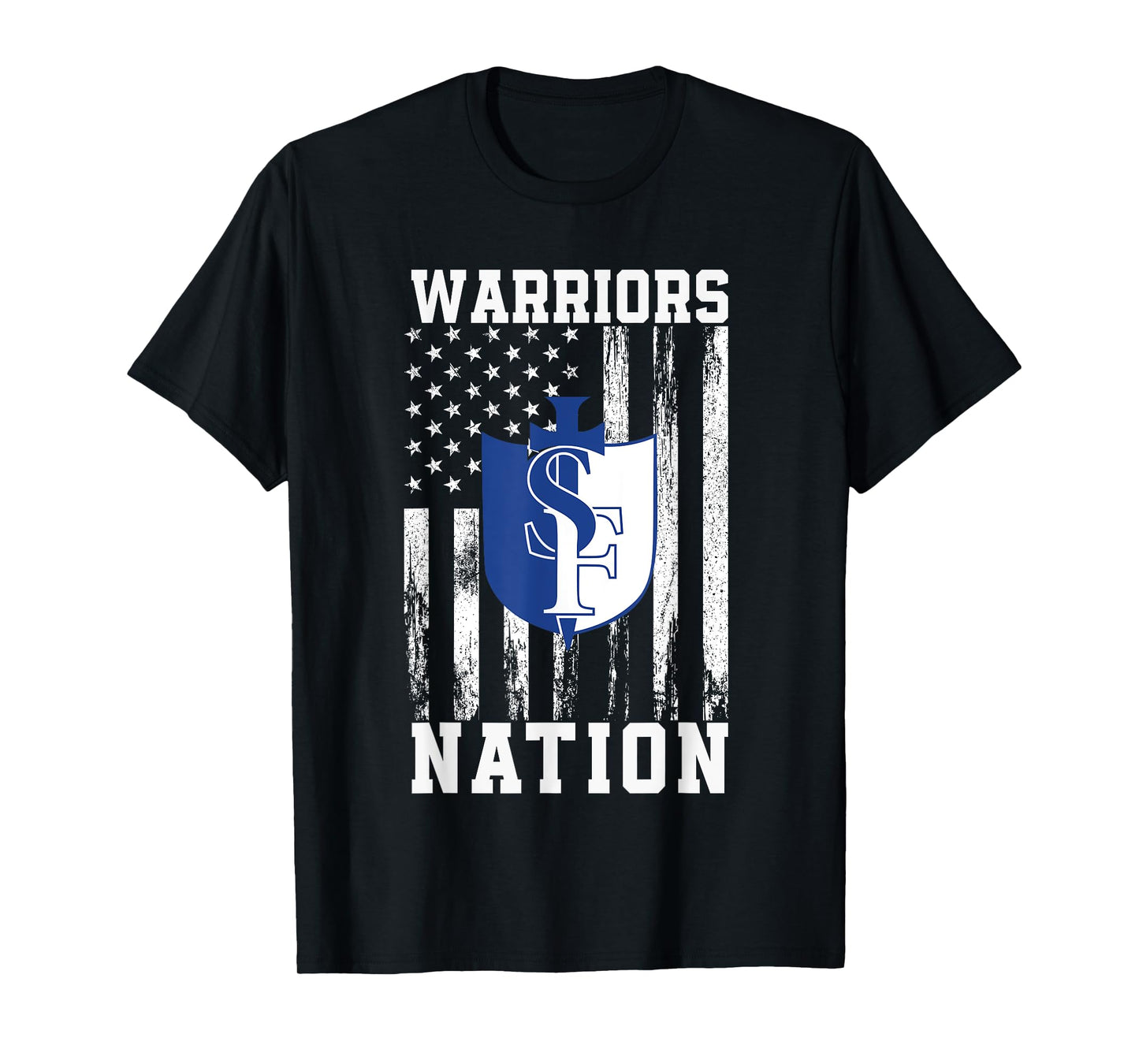 Saint Frederick Warriors Logo Nation HS T-Shirt