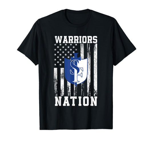 Saint Frederick Warriors Logo Nation HS T-Shirt